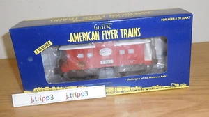 AMERICAN FLYER LIONEL 48739 NORTH POLE CENTRAL CHRISTMAS HOLIDAY CABOOSE S GAUGE - Picture 1 of 3