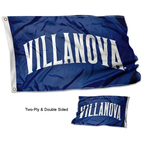 Villanova Banner Flag University Double Sided Cover