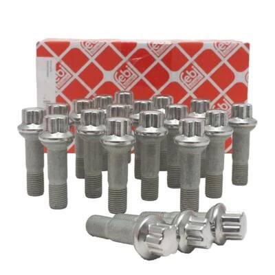20x Febi Bilstein 29196 Radschraube M14x1,5 mm für Mercedes Benz S-M-R-E-Klasse