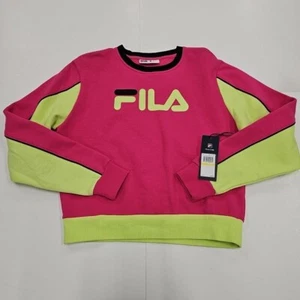 NWT Fila Nuria Colorblock Sweatshirt Multicolor Women's Medium New With Tags - Picture 1 of 6