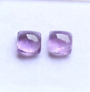 Amethyst Gemstone Natural Amethyst Smooth Polished Loose Cabs 12X12MM , CT.17.80 - Picture 1 of 3