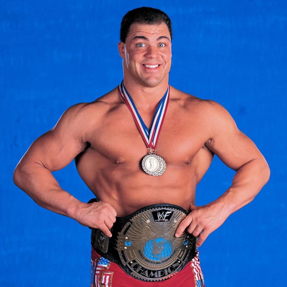 KURT ANGLE 8x10 COLOR PHOTO ROH ECW WWE NXT AEW IMPACT  - Image 1 of 1