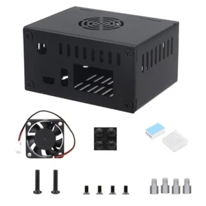 Metal Case Cooling Fan Aluminum Heatsinks for Orange Pi Zero3 Single Board PC - Bild 1 von 8