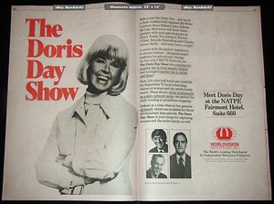 THE DORIS DAY SHOW - Original 1976 Trade AD / TV promo / poster - advertisement - Picture 1 of 1