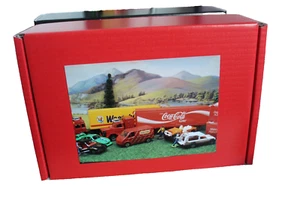 Corgi Coca cola truck/Volvo Container /Porsche/jeep/Matra/Jaguar/van/Sierra.B4 - Picture 1 of 11