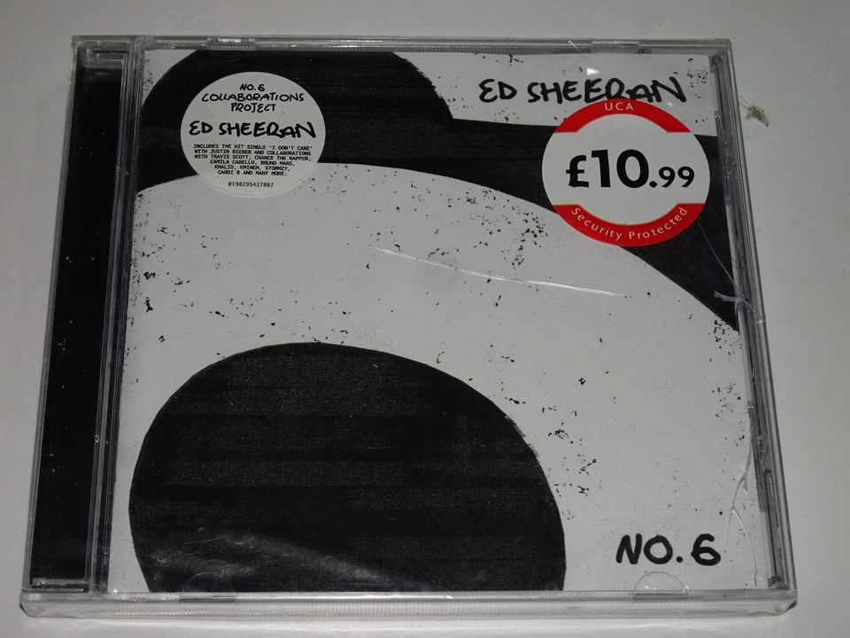 Ed Sheeran:  No.6 Collaborations Project   NEW SEALED CD Foto 1 de 3