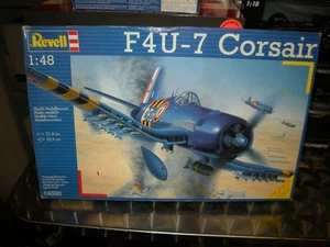 1:48 Revell 04590 US F4U-7 Corsair in OVP-SELTEN/RARE- - Picture 1 of 1