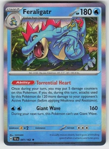 Feraligatr Rare SV05: Temporal Forces 041/162 Water, Holo LP-NM - Picture 1 of 2