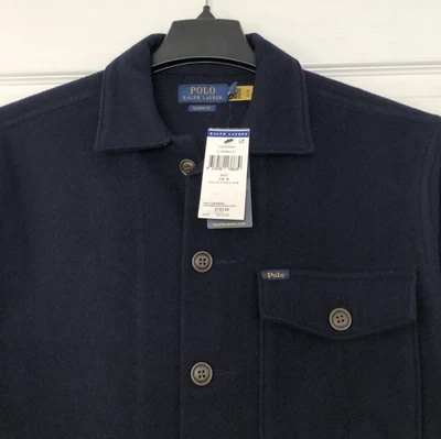 Polo Ralph Lauren Classic Fit Wool Blend Overshirt ~  Medium (see measurements) - image 1 of 4
