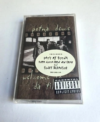 POTNA DEUCE - Welcome To Da Tilt NEW SEALED Cassette HYPE Sticker - Image 1 of 4