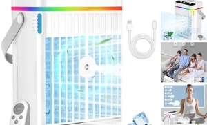 Tragbare Klimaanlagen Mini Klimaanlage Tragbarer Luftkühler Ventilator 1250ml - Bild 1 von 7