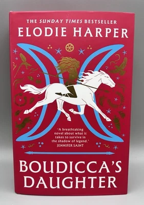 SIGNED - Boudicca's Daughter By Elodie Harper  SPRAYED EDGE 1st Ed HB (DAMAGED) - Image 1 of 4