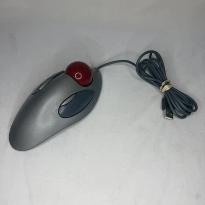 Logitech Trackman Marble Trackball Wired USB Mouse T-BC21 - Image 1 of 4