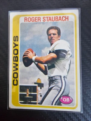 1978 Topps Football #290 Roger Staubach DALLAS COWBOYS - Image 1 of 2