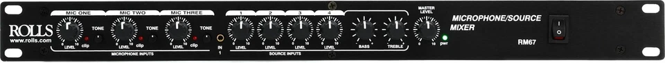 Rolls RM67 Mic/Source Mixer - Image 1 of 1