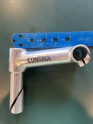 ControlTech Aluminum Bicycle Quill Stem Silver - Image 1 of 4