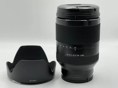 SONY SEL24240 E-MOUNT FE 24-240mm f/3.5-6.3 OSS LENS - VERY GOOD - SEL 24240 - Image 1 of 4