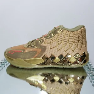 PUMA MB.01 Golden Child Lamelo Ball Basketball Shoes - Men’s Size 13 - 379223-01 - Picture 1 of 10
