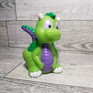 2003 Fisher Price Little People Castle Kingdom GREEN & PURPLE DRAGON - Picture 1 of 6