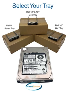 Dell 383N9 1.8TB SAS 10K 12GBPS 2.5" Hard Drive | Choose Tray - Afbeelding 1 van 5