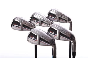 TaylorMade M6 Iron Set 6-PW -0.25 in Regular Flex Graphite Shaft Very Good - Picture 1 of 10