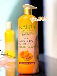 Nano Magic Potion Body Lotion Skin Brightening Papaya Cream 500ml USA Stock - Picture 1 of 5