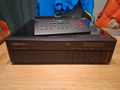 Meridian 502 Analogue Controller, MSR Remote, MM Phono Stage - Image 1 of 4