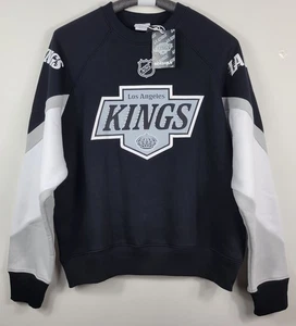 Los Angeles Kings LA NHL Bershka Hockey Crewneck Sweatshirt Mens Size M NWT - Picture 1 of 18