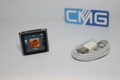 Apple iPod nano 6. Generation Silber Grau 8GB 6G Radio Podcast ( gebraucht ) #14 - Bild 1 von 4