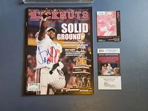 TROY SMITH "#10" Signed Spring 2006 Bucknuts Program Magazine - JSA COA - Picture 1 of 4