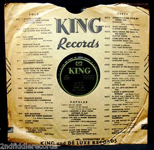 JOHNNY LONG-Skirts+We'll Build A Bungalow-Unplayed Mint R&B  Jazz 78-KING #15018 - Picture 1 of 2