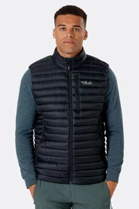 Chaleco de plumón Rab Microlight ultra empaquetable para hombre talla pequeña - Imagen 1 de 3