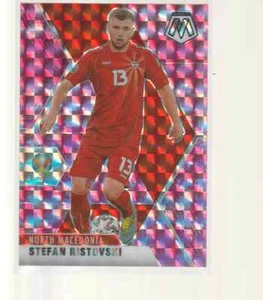 STEFAN RISTOVSKI 2021 MOSAIC SOCCER UEFA #61 PINK PRIZM NORTH MACEDONIA SP - Picture 1 of 1