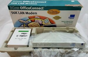 3Com 3C886 OfficeConnect 56K LAN Modem Router - FREE SHIPPING