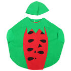 Children's Halloween Performance Costume Watermelon Fruit Style Clothes Boys