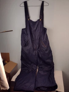 Vintage 70s or 80s JC Penney Snowmobile Apparel Ski Bib Overalls - Picture 1 of 12