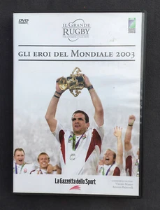 Dvd Il Grande Rugby n.2 GLI EROI DEL MONDIALE 2003 La Gazzetta dello Sport - Picture 1 of 2