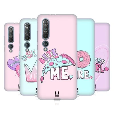 FUNDA HEAD CASE DESIGNS SUPERPOSICIONES PASTEL GEL SUAVE PARA TELÉFONOS XIAOMI. Foto 1 de 4