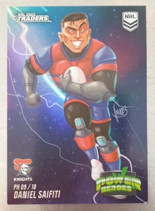 NRL 2022 Traders Power Heroes Daniel Saifiti Card Knights PH 09/18 - Bild 1 von 2