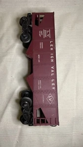 LIONEL TRAINS #6456 Lehigh Valley LV Hopper Car Postwar 01/1948 Maroon O/027 Ga - Picture 1 of 5