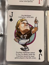 Clay Matthews - Hero Decks caricature playing card - CLEVELAND BROWNS