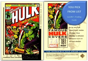 2003 Upper Deck The Incredible Hulk FAMOUS HULK COVERS cards - U-Pick From List - Picture 1 of 49