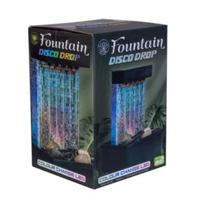 Premium Quality Colour Changing LED Disco Back Drop Water Feature Fountain - Picture 1 of 1