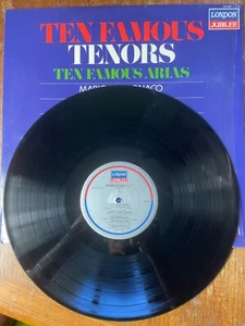 Ten Famous Tenors Ten Famous Arias (Holland) LP w/shrink VG++ - Picture 1 of 6
