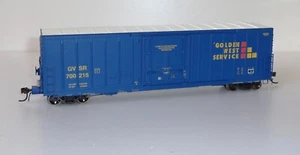 ATHEARN GENESIS HO G4349 50FT PC&F PLUG DOOR BOXCAR - GOLDEN WEST SERVICE (GVSR) - Picture 1 of 9