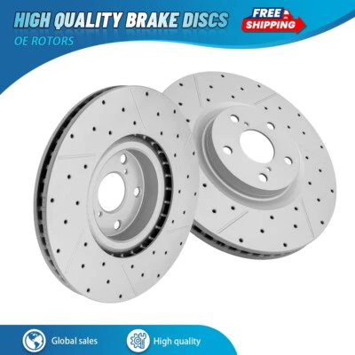 Rotores de freno de disco delanteros para Lexus IS300 IS350 GS350 RC350 RC300 GS450h IS200t Foto 1 de 4