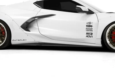 Duraflex Gran Veloce Sideskirts Body Kit for 20-25 Chevrolet Corvette Foto 1 de 2