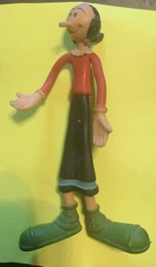 Vintage Olive Oyl 4,5" biegsame bewegliche Figur Popeye der Matrose Mann - Bild 1 von 2