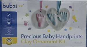 Baby Handabdruck und Fußabdruck Kit Ornament Macher für Baby Mädchen Geschenke & Baby Junge - Bild 1 von 2