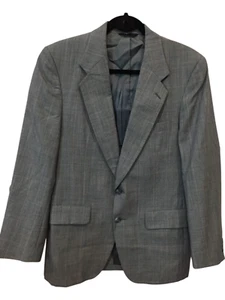 Kuppenheimer Sport Coat Mens Size 40R Gray Two Button Blazer Wool - Picture 1 of 9